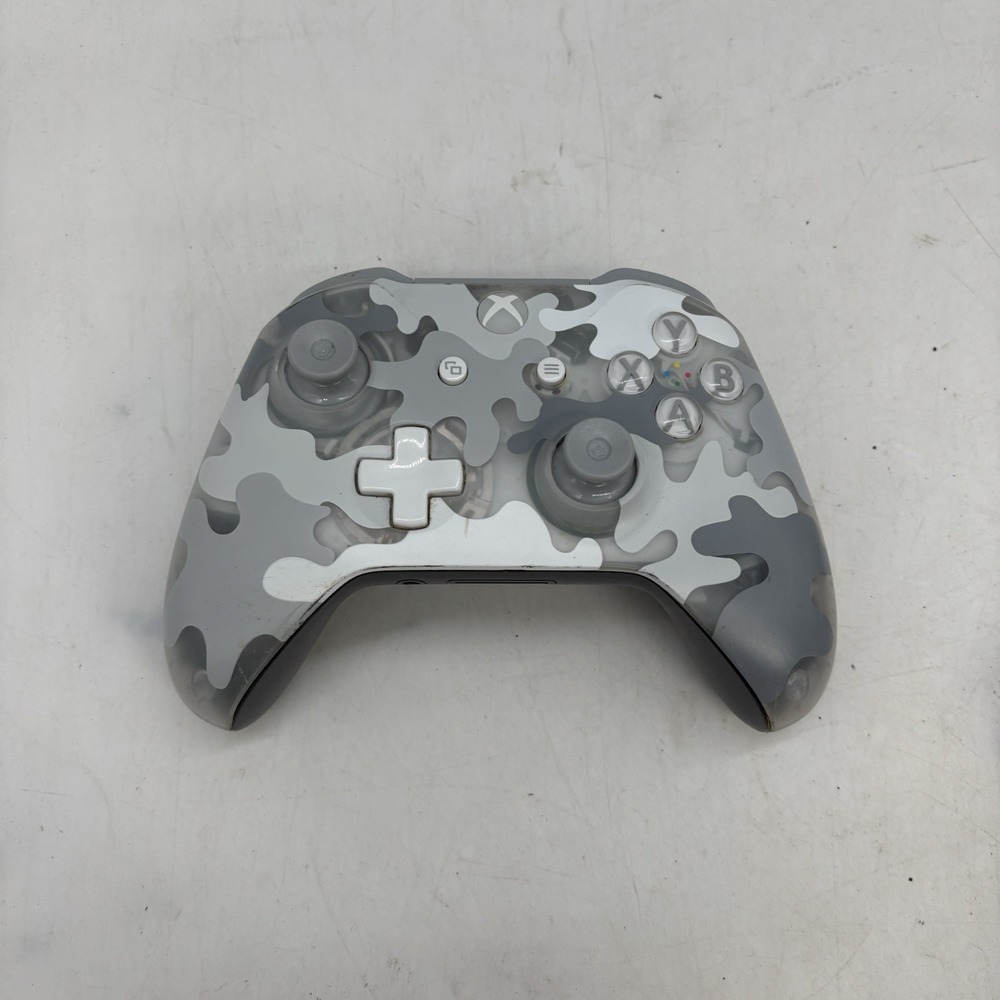 Xbox One Wireless Controller 1708 (White And Clear Camo) Cleaned STICK DRIFT